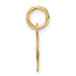 14K Uppercase Letter S Initial Charm - Image 2