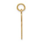 14K Laser Designed Ankh Cross Charm - Image 2