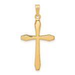 14k Polished Cross Pendant