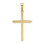 14K Polished Cross Pendant - Image 4