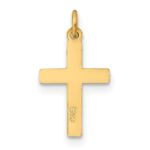 14k Small Cross Charm - Image 4