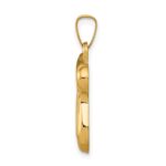 14K Polished Chai Pendant - Image 2