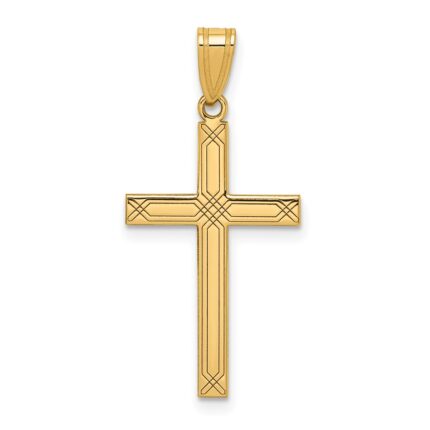 14k Cross Pendant