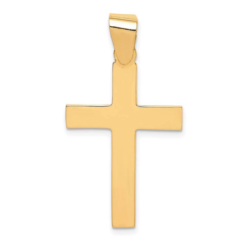 XR565.jpg 14k Polished Cross Pendant - Image 1