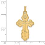 14k Eastern Orthodox Cross Pendant - Image 3