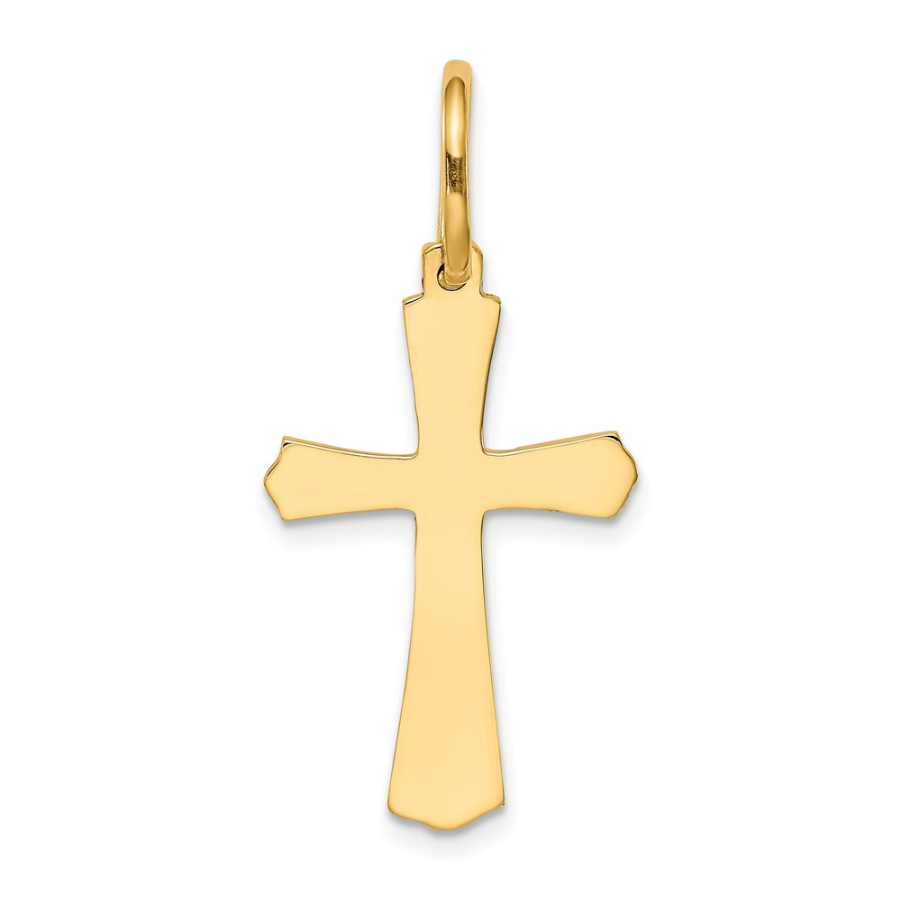 XR583.jpg 14k Polished Cross Charm - Image 1