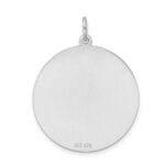 Sterling Silver Rhodium-plated Medical Jewelry Pendant - Image 3