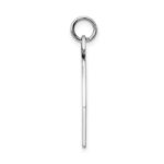 Sterling Silver Rhodium-plated Medical Jewelry Pendant - Image 2