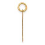 14K Polished CLASS OF 2026 Cut-Out Heart Charm - Image 2