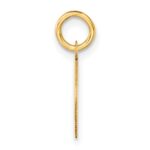 14k Polished Oval CLASS OF 2025 Charm - Image 2