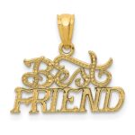 14k BEST FRIEND Pendant