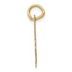 14k Medium Script Letter H Initial Charm - Image 2