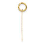 14k Large Script Letter A Initial Charm - Image 2