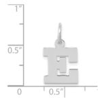 14KW Small Block Letter E Initial Charm - Image 3