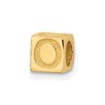 14ky Alphabet Bead Letter O