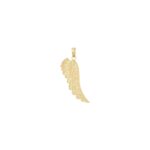10K Angel Wing Pendant - Image 3